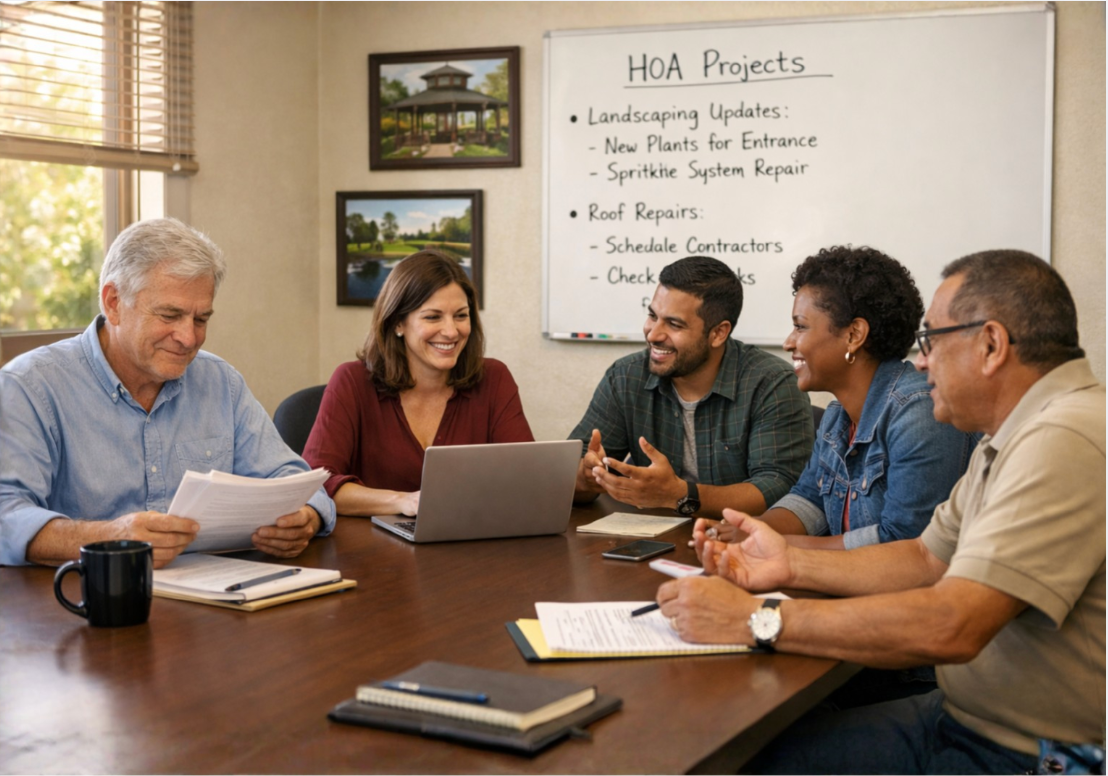 hoa board meeting